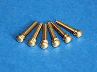  Bridge pins, Strap pins, Pic’s, Nuts & Saddles.. bridge pins brass