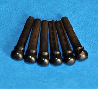  Bridge pins, Strap pins, Pic’s, Nuts & Saddles.. bridge pins ebony