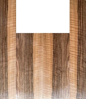 Acoustic Guitar backs and Sides. figured Walnut b&s