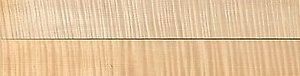 Electric guitar neck blanks. flame maple electric n/b