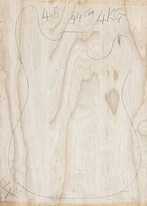 Swamp Ash body blanks Jointed, Glued & sanded . swamp ash 45