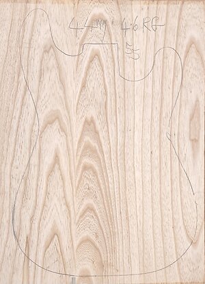 Swamp Ash body blanks Jointed, Glued & sanded . swamp ash 55