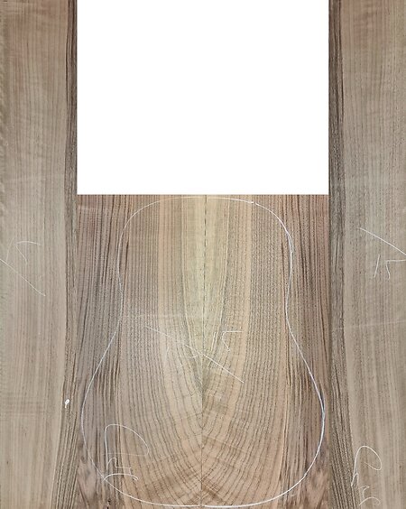 Unique Figured Walnut Guitar Back & Sides Sets. wf15