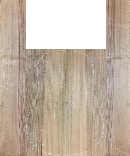 Unique Figured Walnut Guitar Back & Sides Sets. wf9